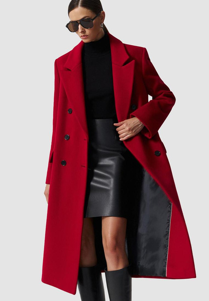 Пальто Charuel LONG STRAIGHT WOOL COAT