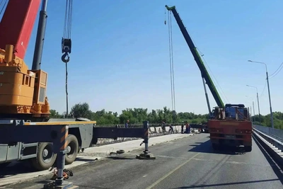 Мост через Урал в Оренбурге открыли досрочно