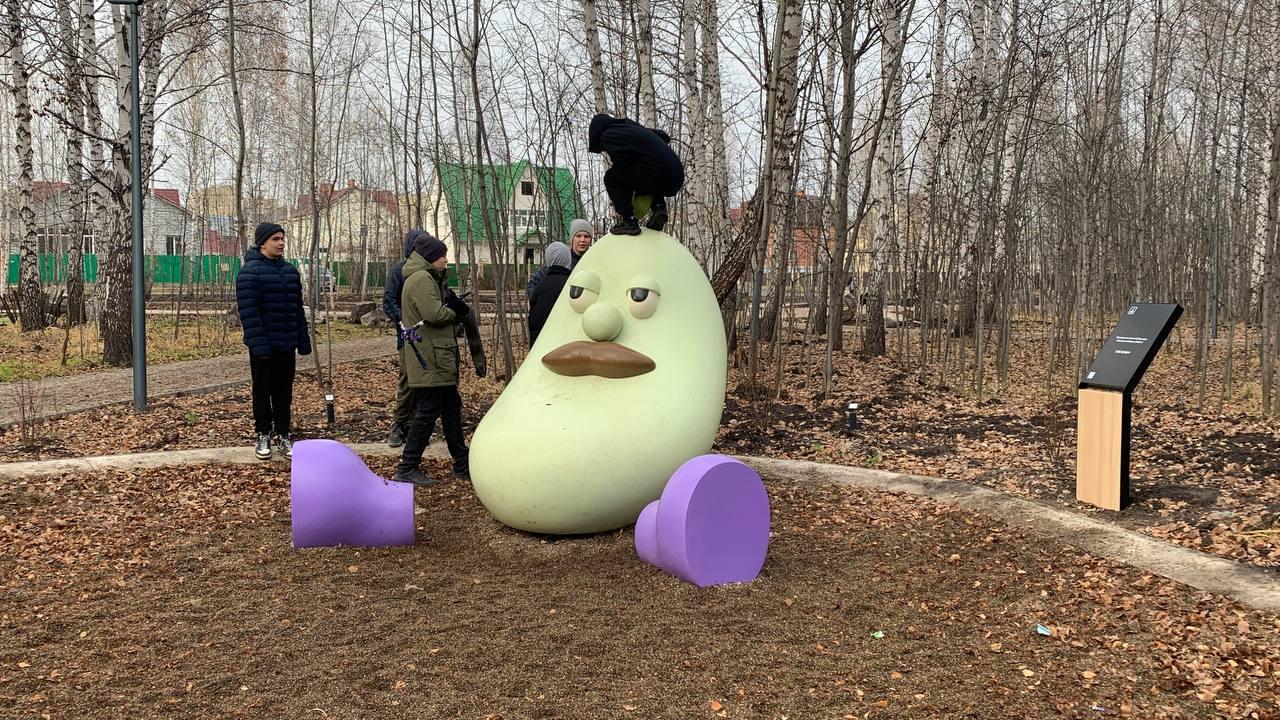 Тропинки из камня, мостики над водой: как выглядит новый парк в Тюмени — гуляем