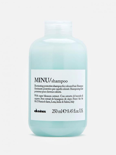 Защитный шампунь для сохранения цвета волос Minu Shampoo Davines