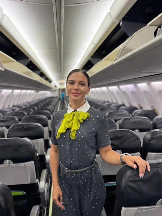 Евгения Михайлова начала работать в S7 Airlines во время пандемии коронавируса | Источник: @zhu4enka / Instagram* (экстремистская организация, деятельность запрещена на территории РФ)