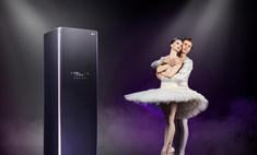 Искусство и технологии: звезды балета Анна Тихомирова и Артем Овчаренко в отражении LG Styler