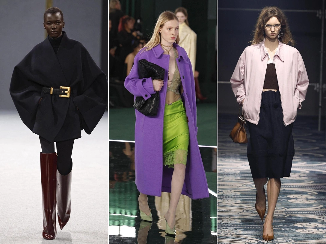 Сверхширокие плечи и романтичное кружево: главные тренды осени 2025 по версии искусственного интеллекта | marieclaire.ru