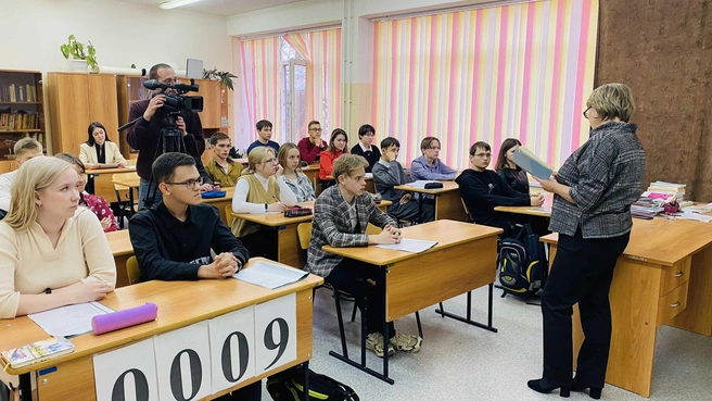 Во всех регионах присутствия «ЕвроХима» со старшеклассниками проводят уроки, где обсуждают темы героизма и патриотизма | Источник: Татьяна Тронина