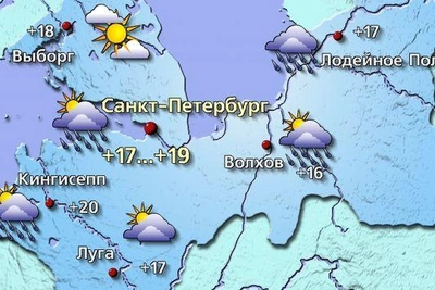 Циклон уходит в Белое море: прогноз для Москвы и Петербурга