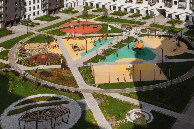 Живые полотна дворов ЛесARTа | Источник: ГК «ЕДИНО»