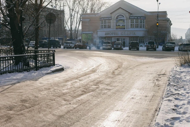 Перекрёсток улиц Горького - Бабушкина | Источник: Сергей Бумагин