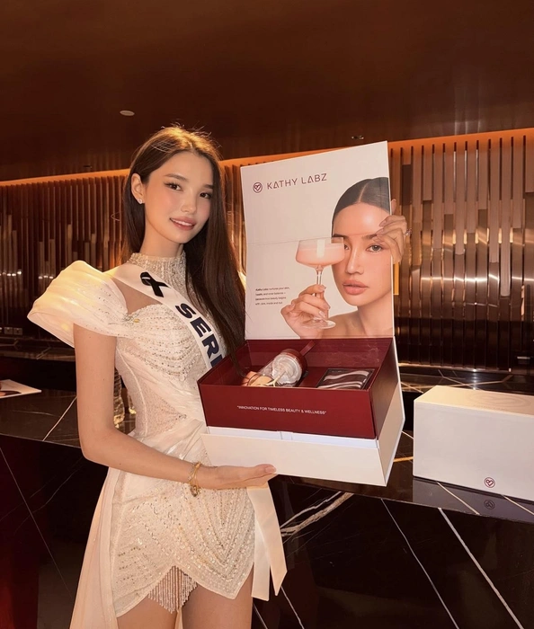 Елена на конкурсе | Источник: msjelenae / Instagram (экстремистская организация, деятельность запрещена в РФ)