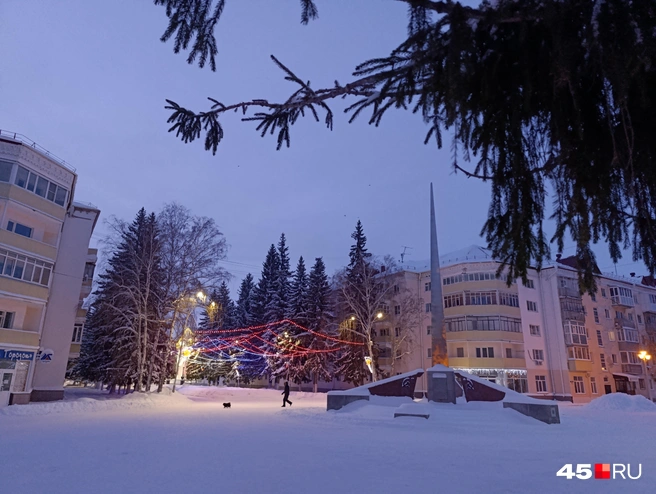 Там, вдалеке, кто-то идет? | Источник: Надежда Тихомирова / 45.RU