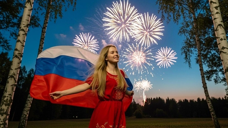 День России 2025: открытки для родных, друзей и коллег — скачать бесплатно душевные поздравления с 12 июня | Источник: Shutterstock AI/Fotodom.ru
