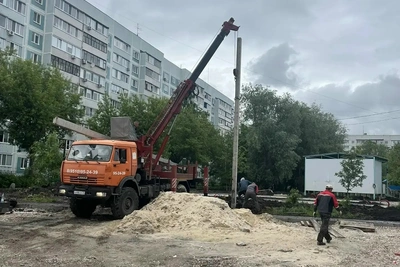 В Ульяновске продолжается установка дополнительных светоточек