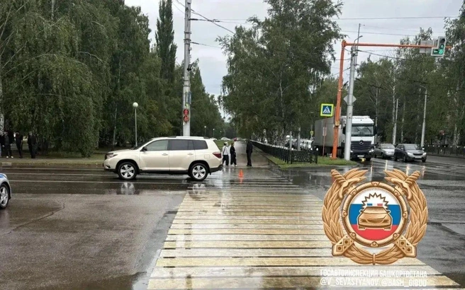 90-летнюю пенсионерку насмерть сбили в Стерлитамаке | Источник: ГИБДД Башкирии