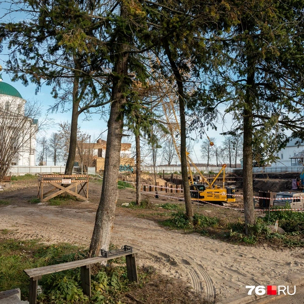 На участок организовали подъезд | Источник: Александр Куренной / 76.RU