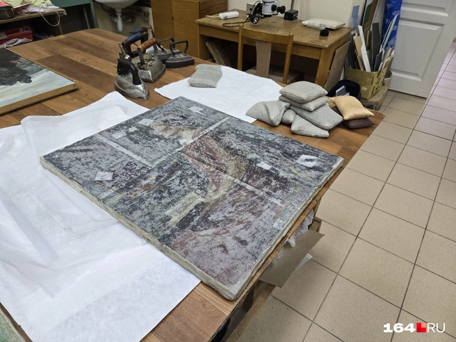 Обработка произведения искусства | Источник: Семен Коротов-Майбах / 164.RU