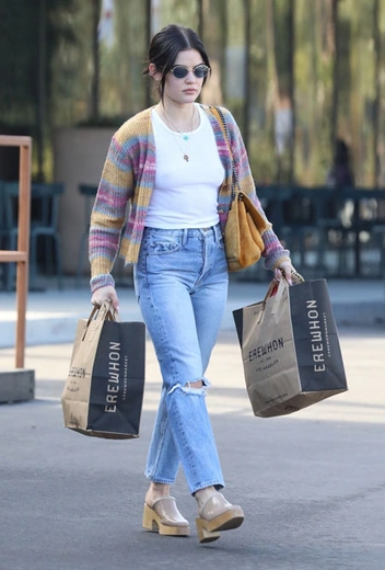 Люси Хейл в Лос-Анджелесе | marieclaire.ru