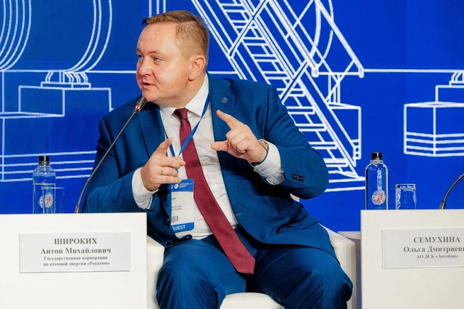 Антон Широких, директор проекта Проектного офиса по программам развития «Росатома» | Источник: «Фонтанка.ру»
