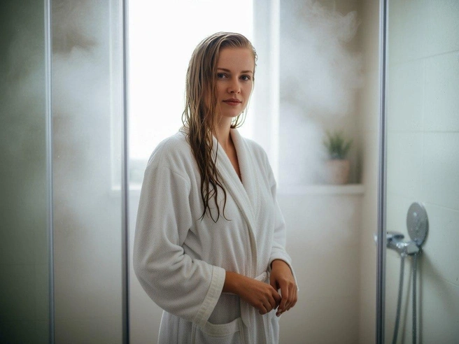 Разбираемся, стоит ли ложиться спать с влажными волосами | Источник: Городские порталы