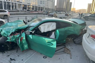 Жесткое ДТП в Тюмени попало на видео