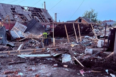 Взрыв газа в Яблоновском разрушил дом, один погиб