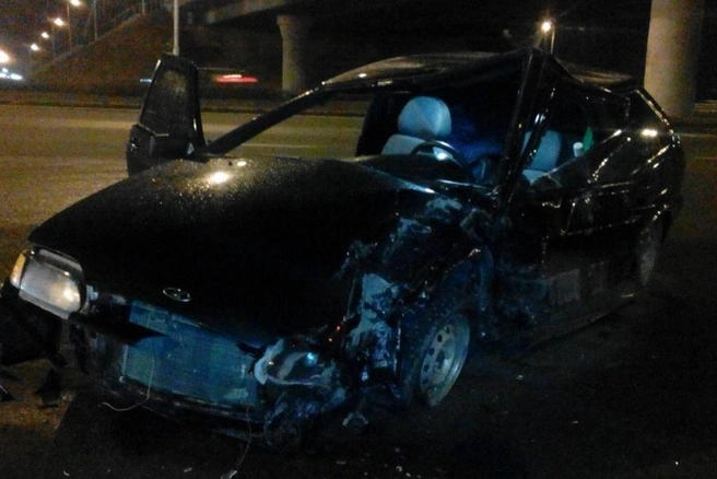 Отечественному автомобилю досталось в аварии больше всего | ufa1.ru