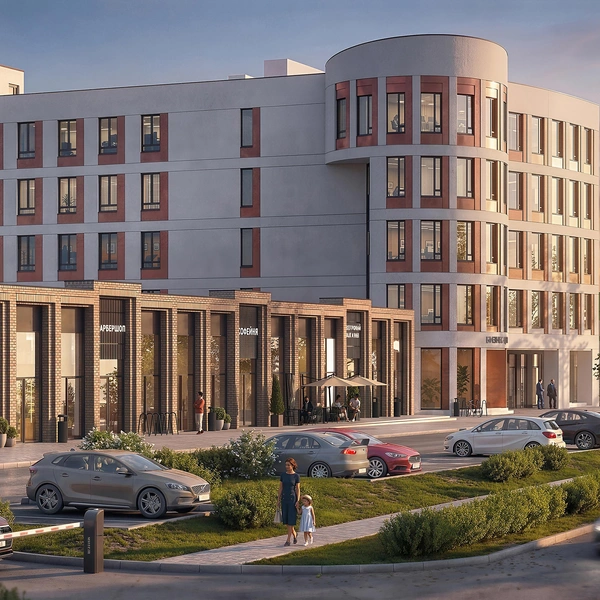 В здании появятся офисные и торговые помещения | Источник: СЗ «Первомай»