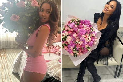 Звёзды отмечают День цветов с роскошными букетами