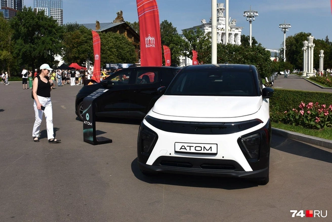 Atom на автомобильной выставке на ВДНХ летом 2026 года | Источник: Артем Краснов