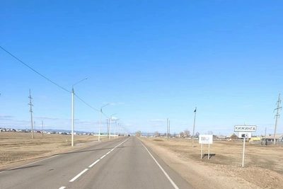 В девяти районах Бурятии обновляют дорожную разметку