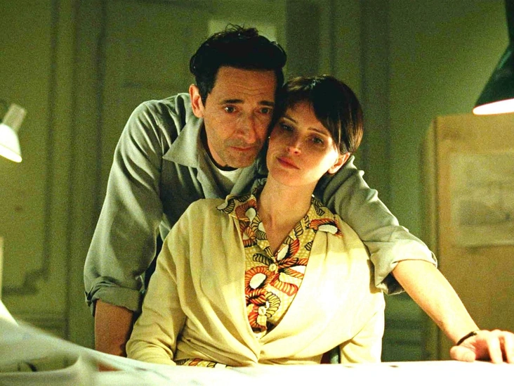 Кадр из фильма «Бруталист», 2024.