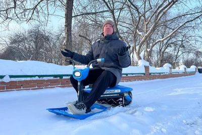 Electric Snow Scooter Rental in Tyumen: Price and Performance Test