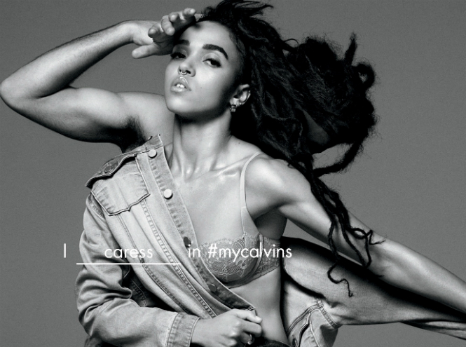 Fka Twigs стала лицом рекламной кампании Calvin Klein Jeans