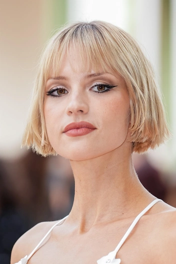 Анжель на показе Chanel весна-лето 2025.