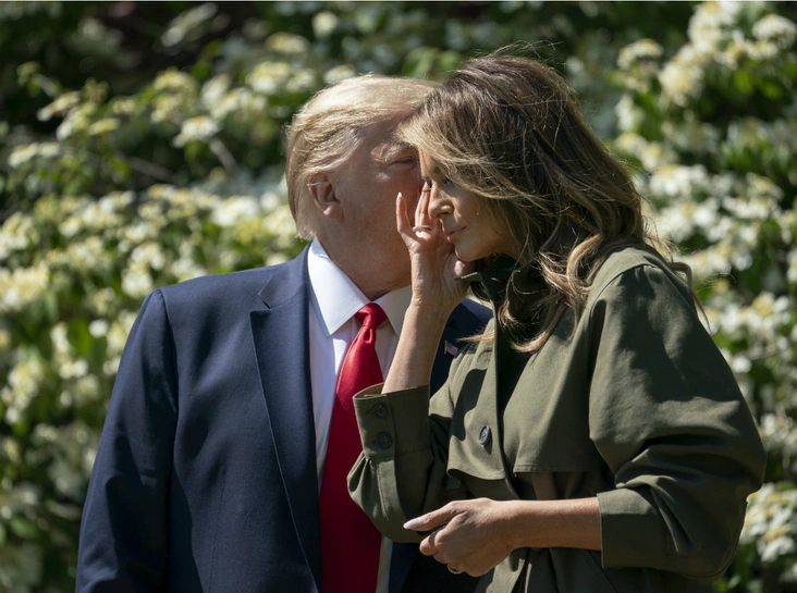 Дональд и Мелания Трамп, 2020 год