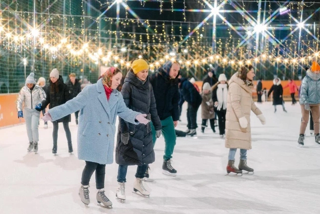 Источник: Каток в парке «Дельфин» в Воронеже / Vk.com