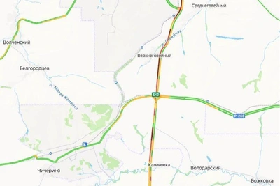 Snowfall Paralyzes M-4 Highway: 15-Kilometer Traffic Jam