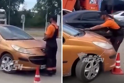 Водитель наехала на сотрудника АЗС из-за очереди за бензином