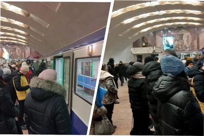 В метро Новосибирска остановились поезда