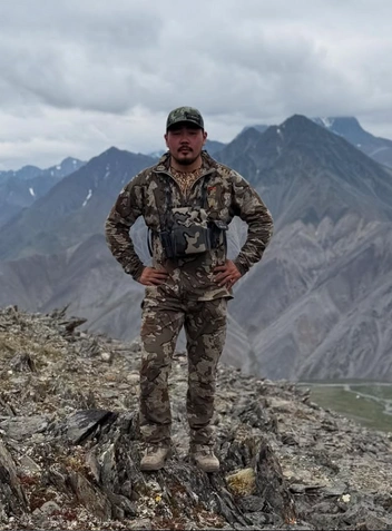 Христофор Дьячков в горах | Источник: Христофор Дьячков / Vk.com