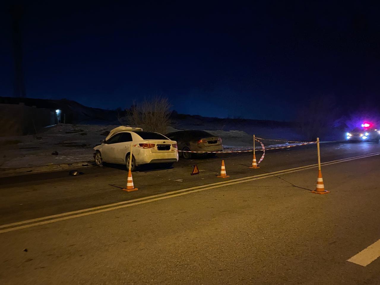 После ДТП на встречке в Магнитогорске двух водителей увезли в больницу