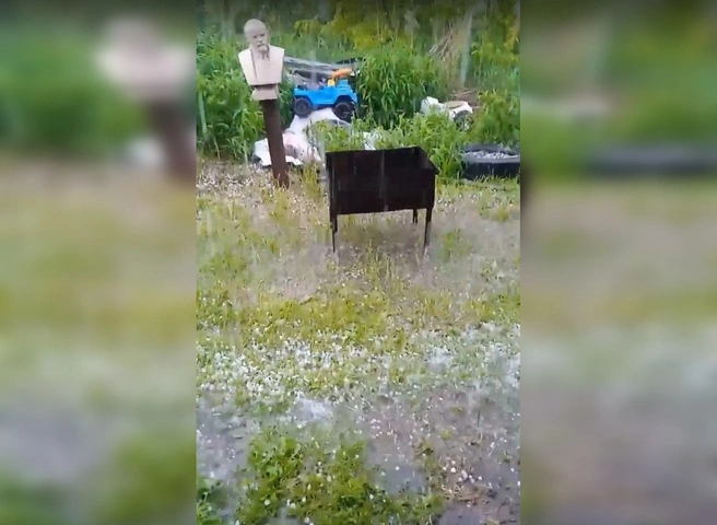 В Шилове выпал град | ya62.ru