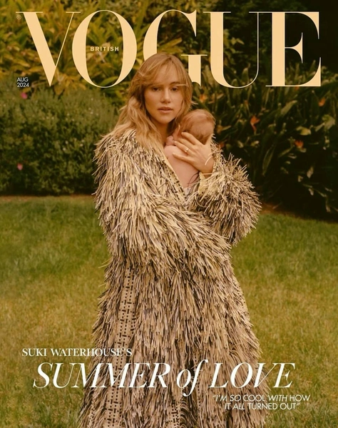 Сьюки Уотерхаус с дочерью на обложке британского VOGUE  | Источник: VOGUE