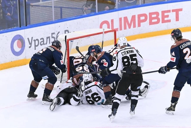 «Южный Урал» проиграл на своем льду «Рубину» | Источник: ХК «Южный Урал» Орск / t.me