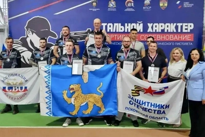 Ветераны СВО из Пскова успешно выступили в Курске