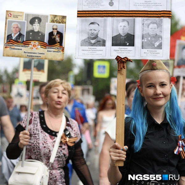 Помним и гордимся!  | Источник: Евгений Софийчук / NGS55.RU 