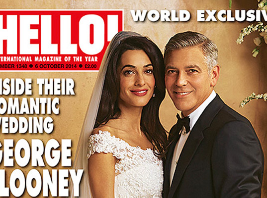 Первые свадебные фотографии Джорджа Клуни и Амаль Аламуддин