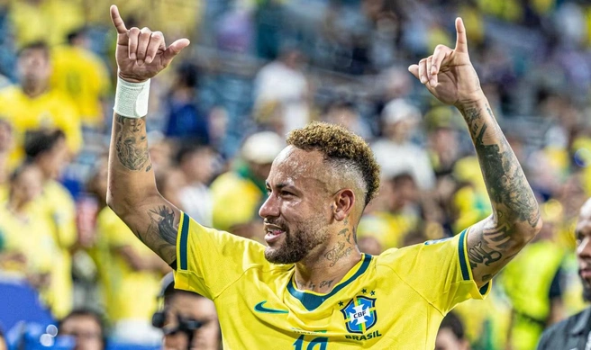 Неймар так и не выиграл со сборной Бразилией чемпионат мира | Источник: Fifa.com
