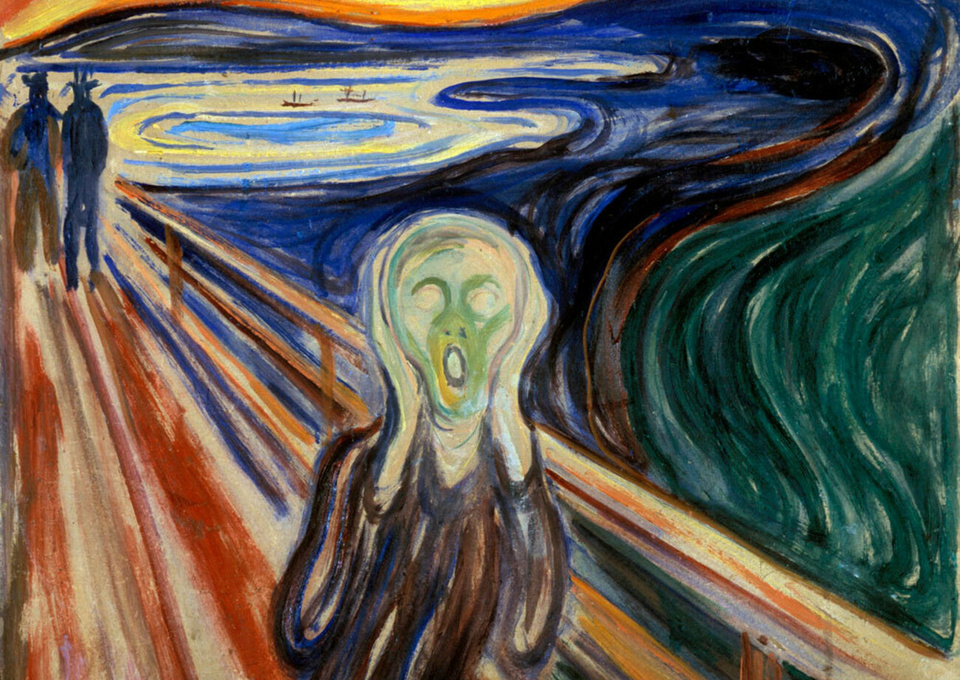Самая тревожная картина в мире: как создавался «Крик» Эдварда Мунка