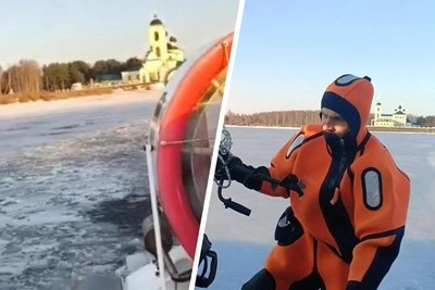 В Ярославской области рыбак провалился под воду на оторвавшейся льдине