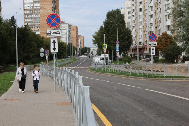 В ходе работ было уложено более 9,3 тысяч квадратных метров асфальтобетонного покрытия | Источник: Администрация городского округа Самара