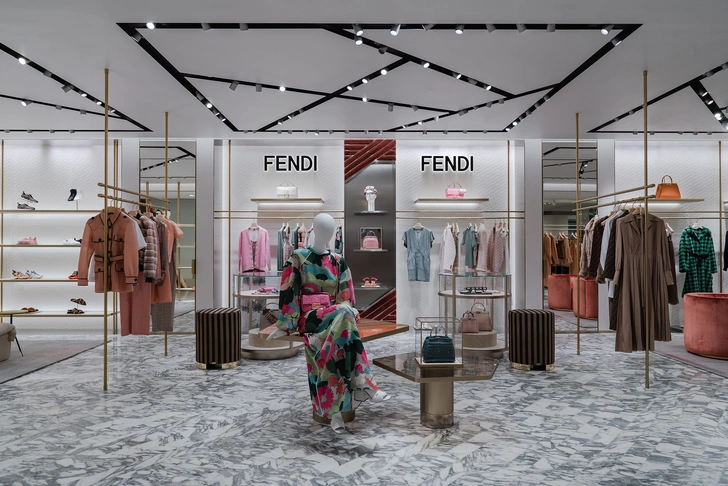 Новый бутик Fendi в ЦУМе